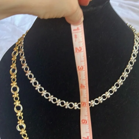 NWT CAbi Gold Chain Necklace Timeless Jewelry - Picture 8 of 9